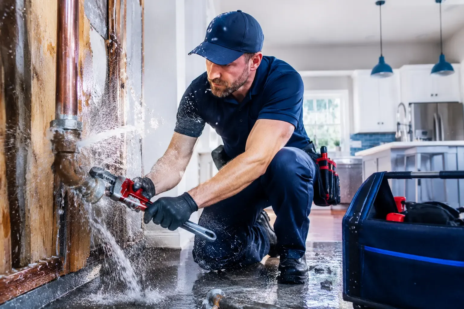 Local emergency pipe repair professionals in Red Banks, MS